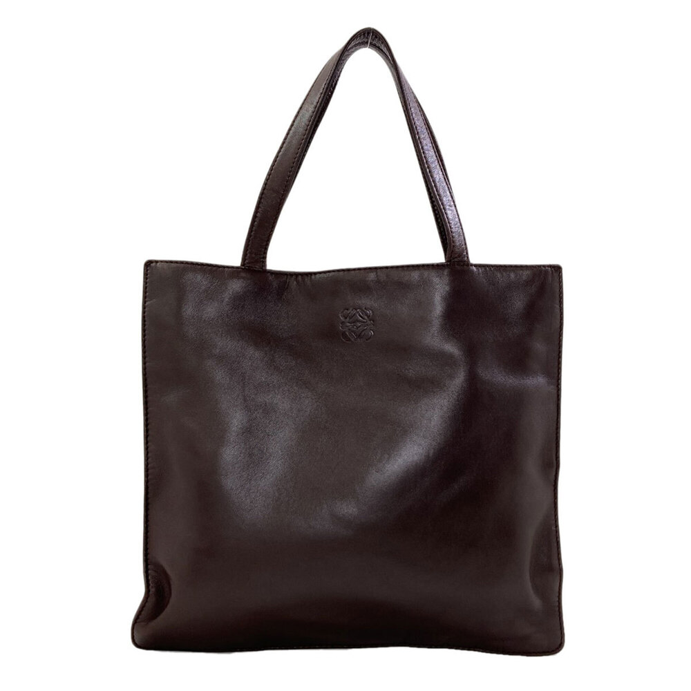 Loewe Square Anagram Handbag, Lambskin, Women's LOEWE
